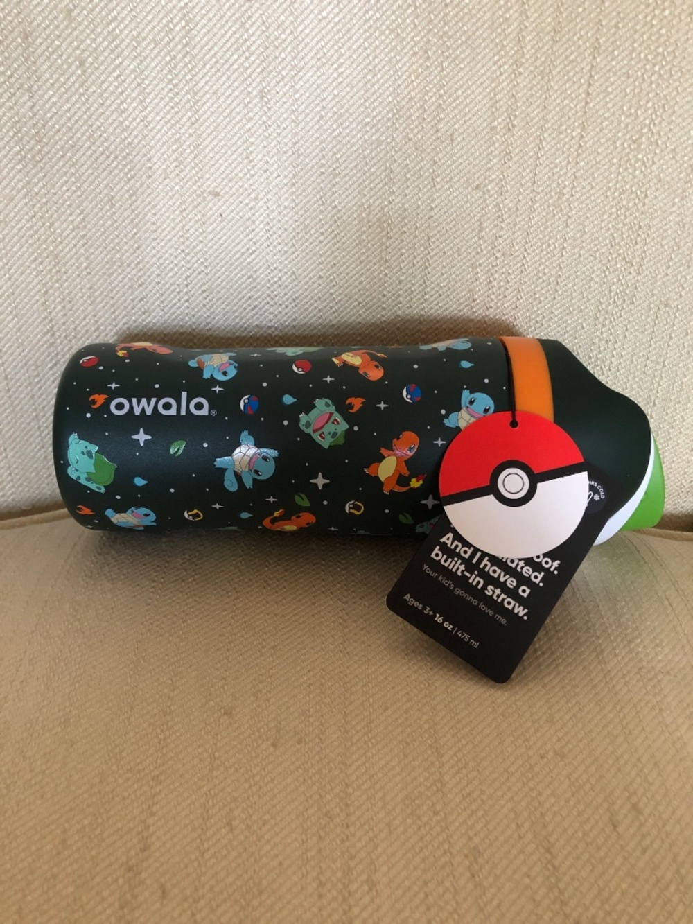 NWT POKÉMON x OWALA FreeSip 16oz KANTO REGION FIRST PARTNERS - Picture 5 of 10